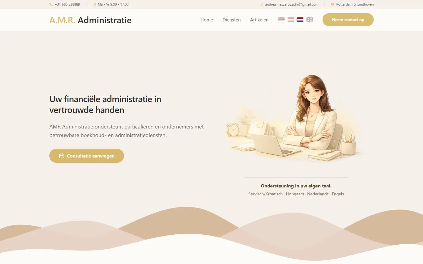 De website van Amradministraties